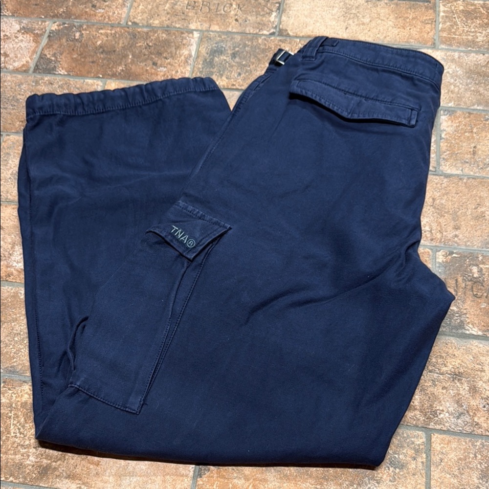 TNA Dark Blue Cargo Pants